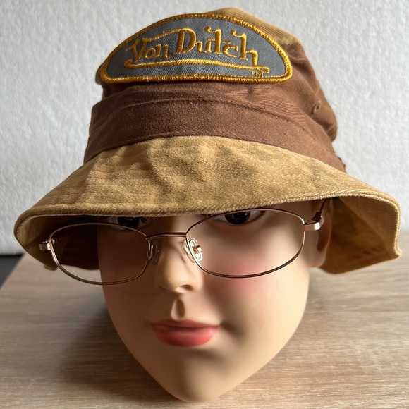 $10 or best offer - Von Dutch Embroidered Bucket Hat Kids 21" Circumference - Picture 2 of 10